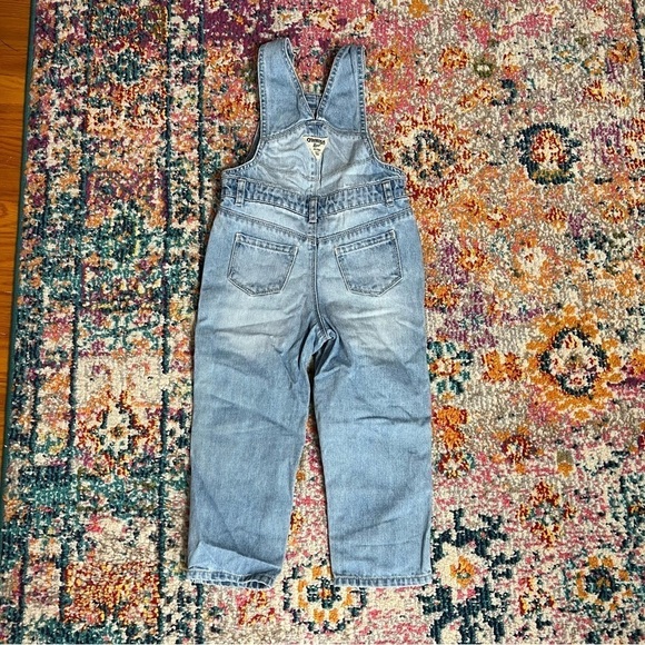 OshKosh B'Gosh Baby Girls' Rip & Repair Denim Overall ‎  3T - Picture 10 of 11
